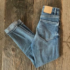 Topshop high waist Mom Slim jeans size 00